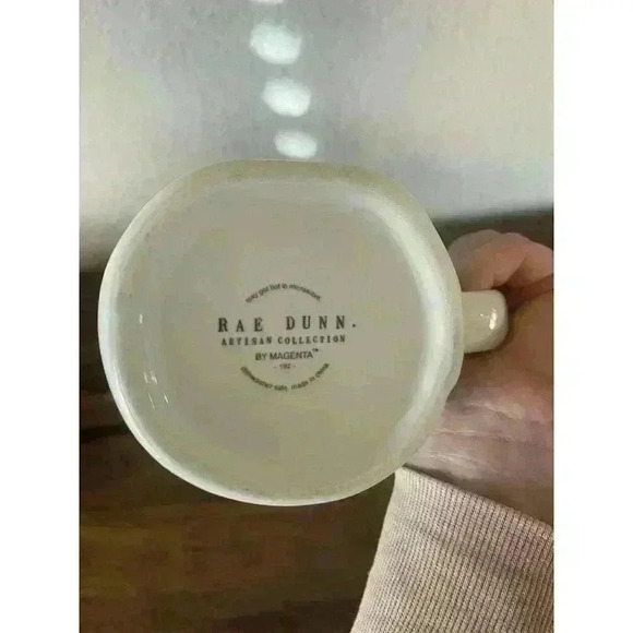 Rae Dunn Artisan Collection Coffee Mug By Magenta "Believe" - Picture 4 of 4